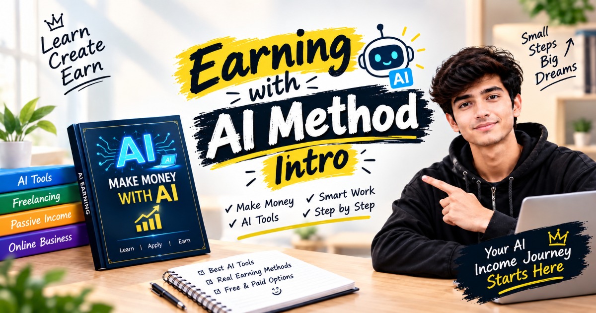 Earning with AI Method | Complete Intro 🚀