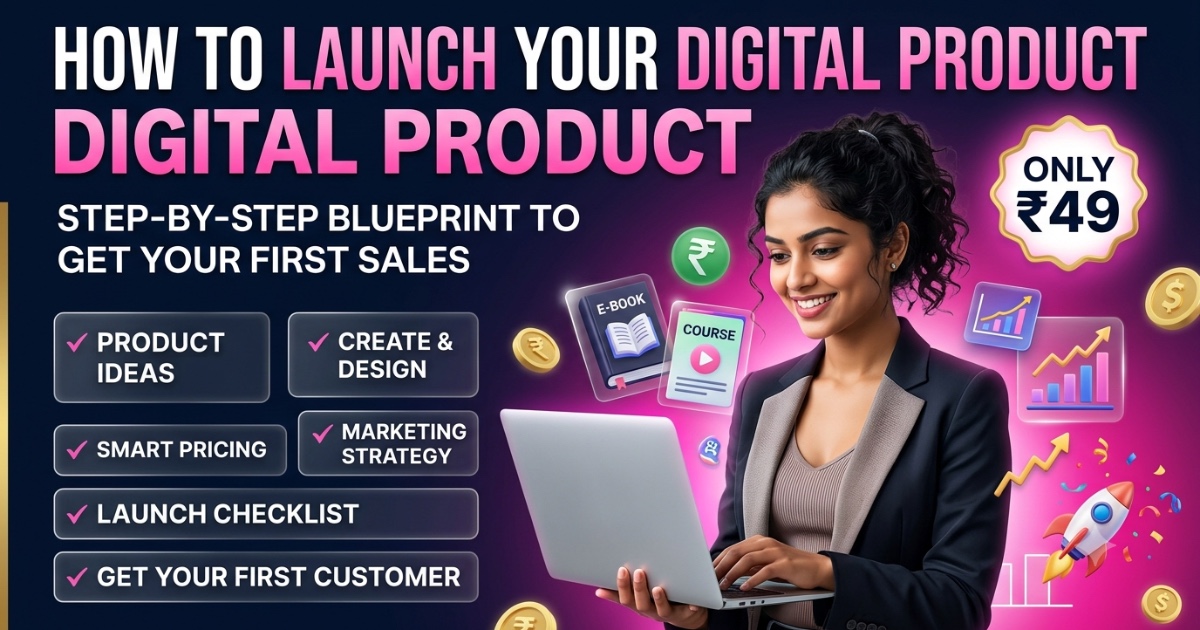 How to launch digital products?