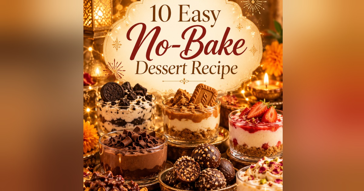 Easy No Bake desserts recipe