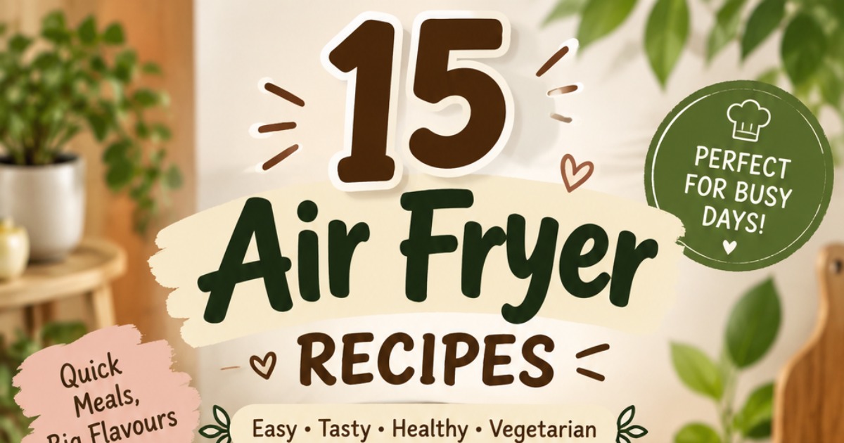 15 veg Air Fryer recipes