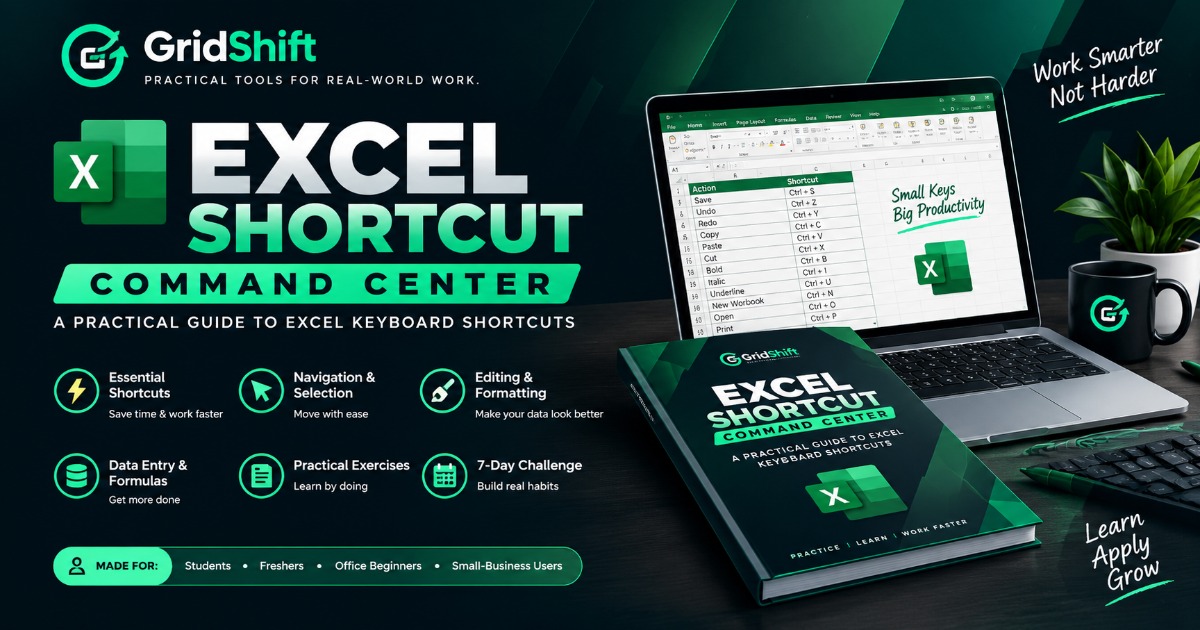 Excel Shortcut Command Center