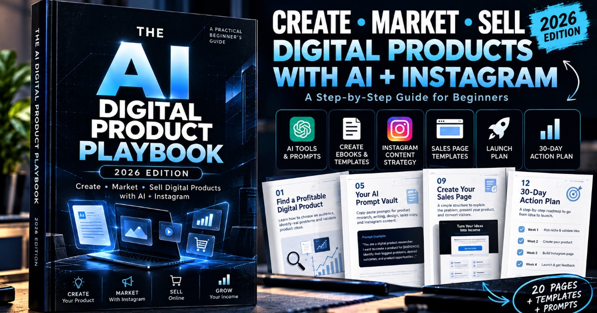 The AI Digital Product Playbook 2026