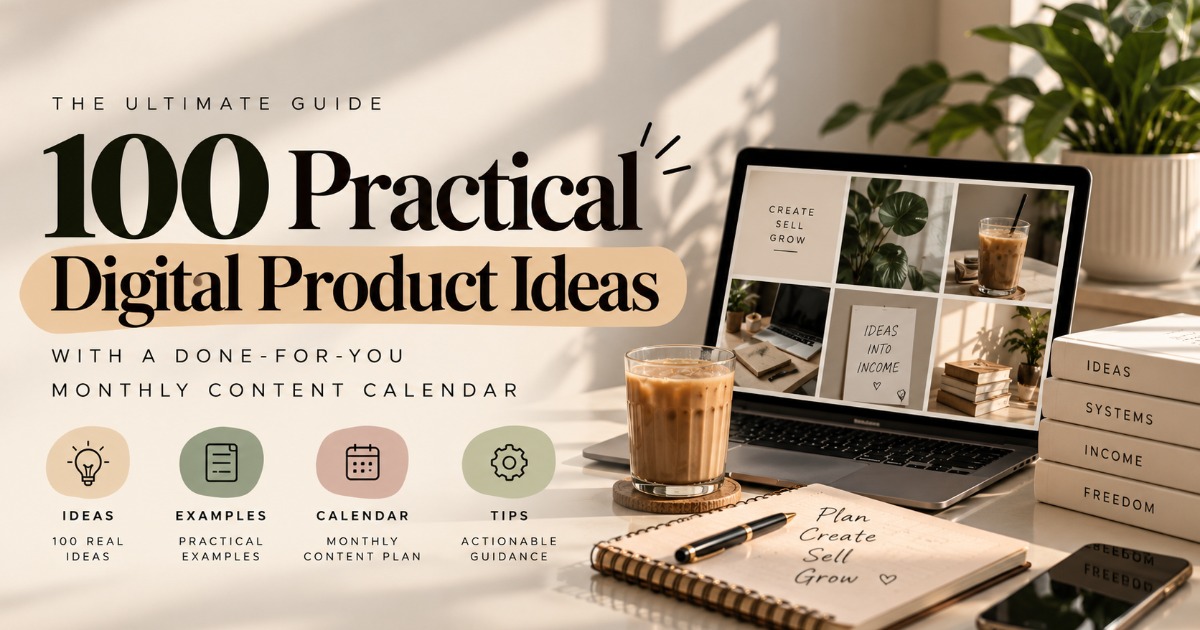 100 Practical Digital Product Ideas