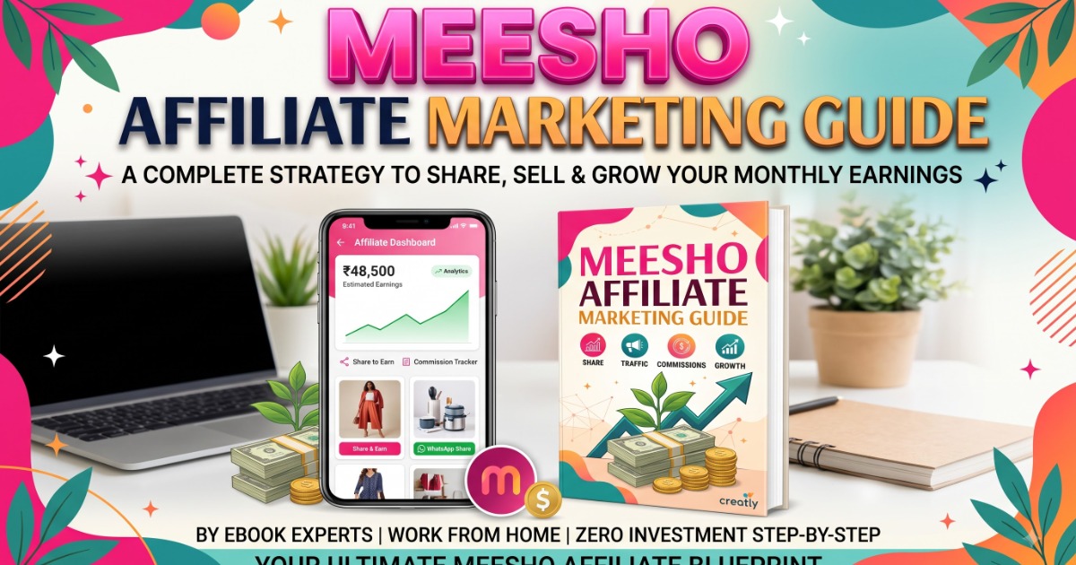 Meesho affiliate marketing guide Ebook