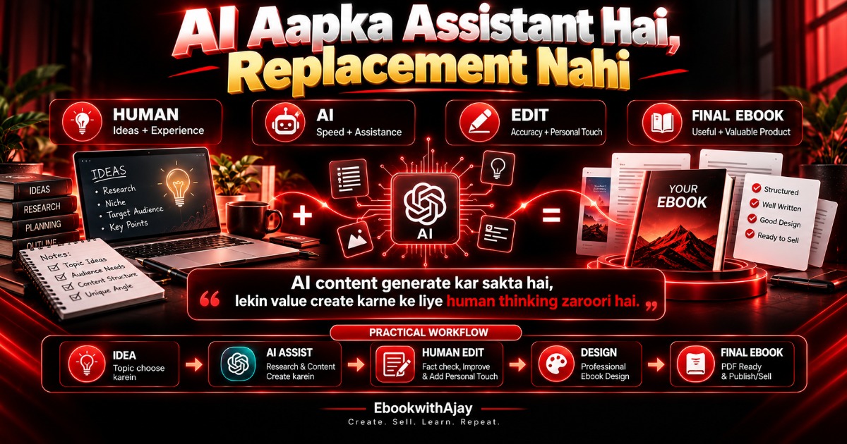 AI Se Ebook Kaise Banaye & Sell Karein, image 3