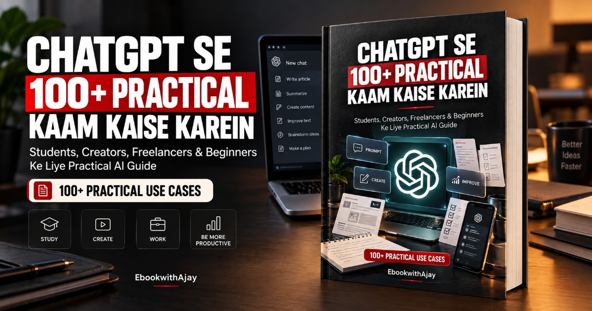 ChatGPT Se 100+ Practical Kaam Kaise Karein