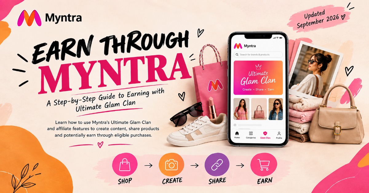Earn Through Myntra
