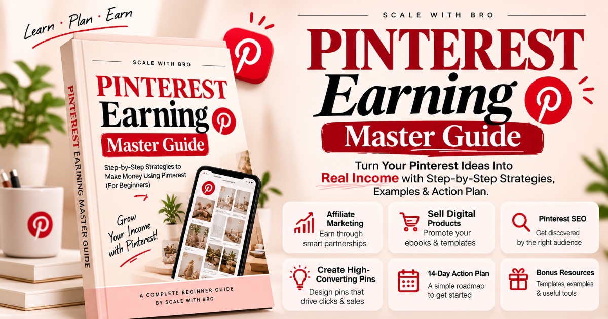 Pinterest Income Blueprint: Start From Zero