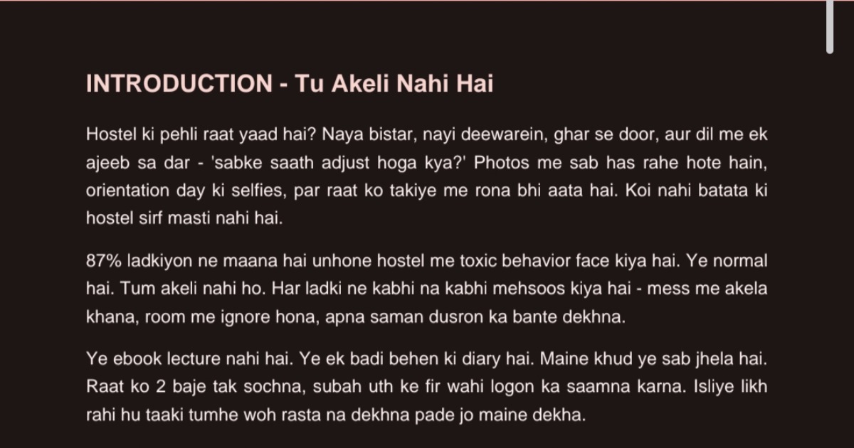 Hostel Wali Toxicity Se Kaise Bache - 2026 Edition | By Prachi Garg — image 2