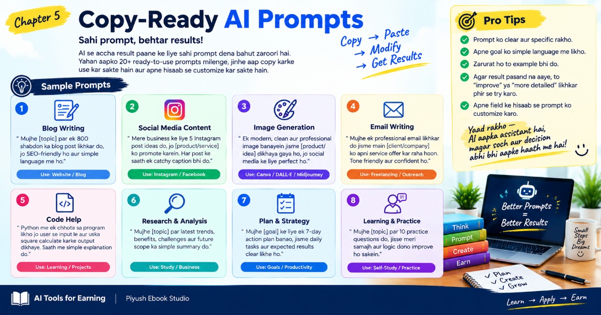 AI Tools for Earning — Beginner’s Hinglish Guide, image 3