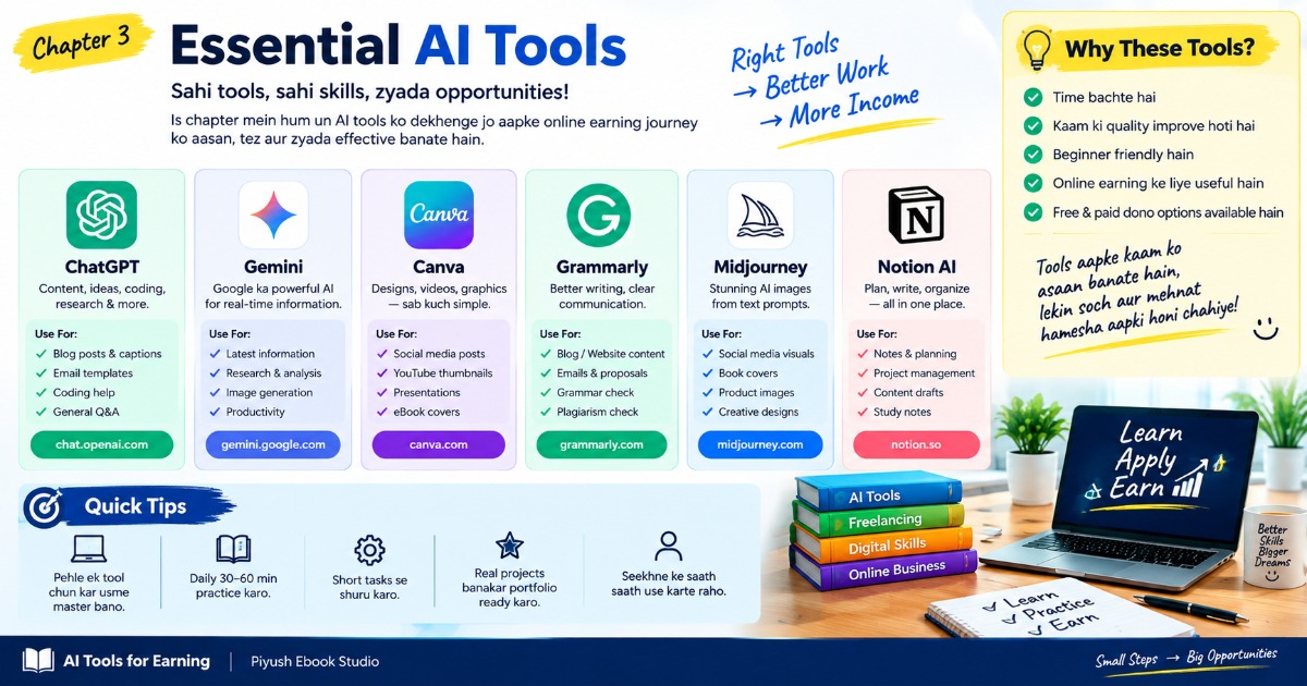 AI Tools for Earning — Beginner’s Hinglish Guide, image 2