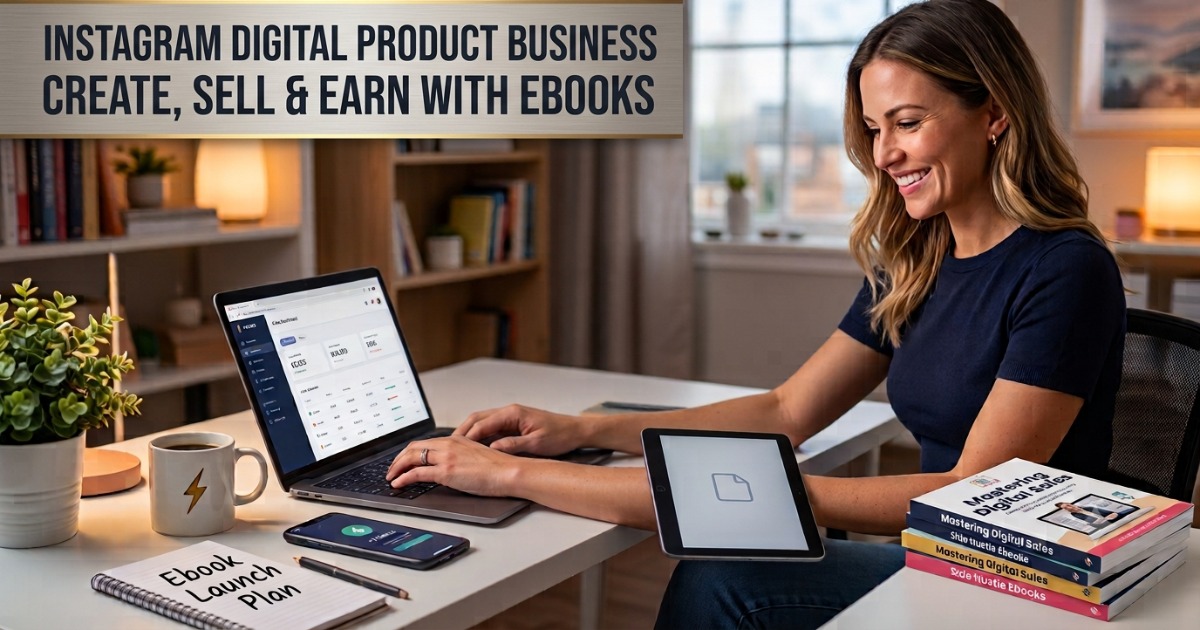 Instagram Digital Product Business: Create, Sell & Earn with Ebooks