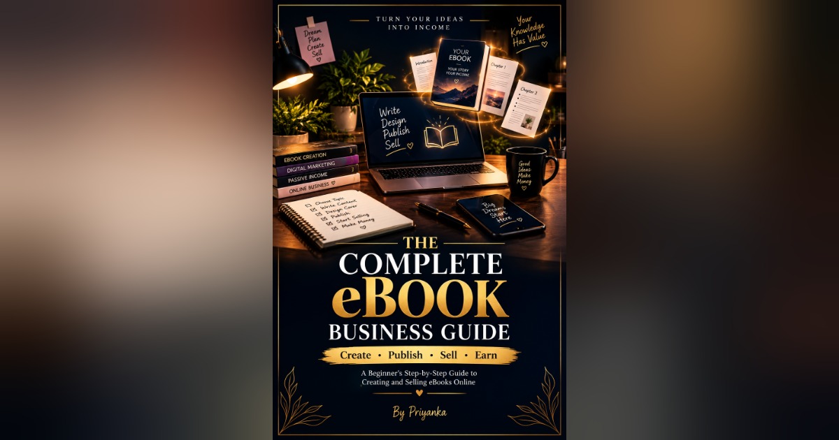 The Complete eBook Business Guide: A Beginner's Step-by-Step Guide to Creating and Selling eBooks Online, image 2