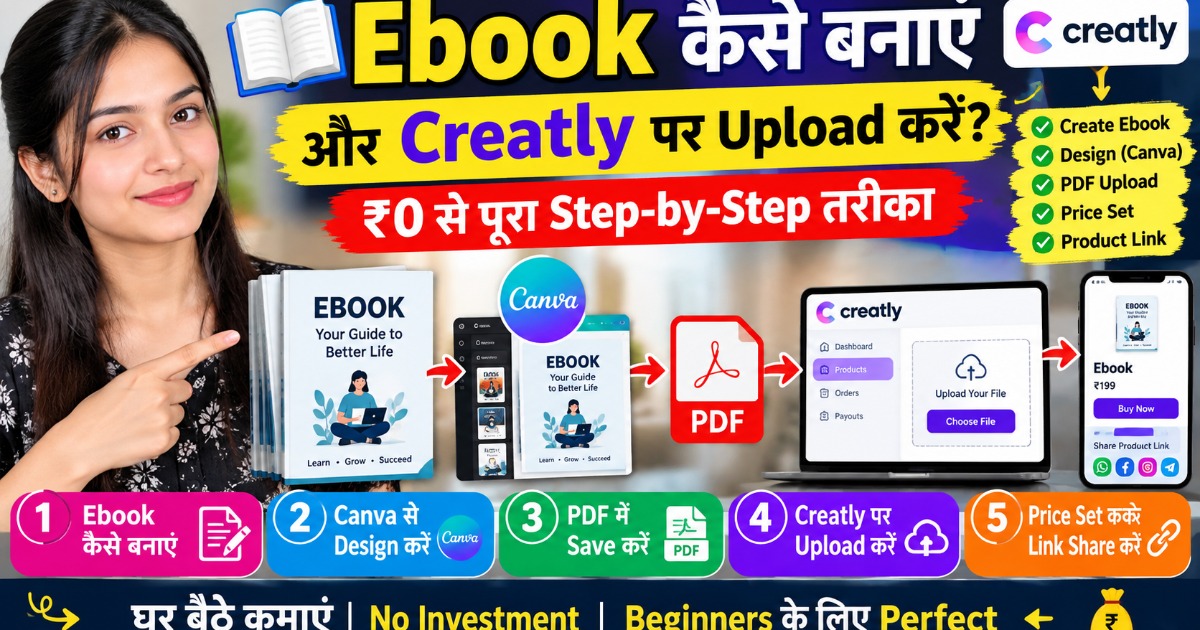 Ebook कैसे बनाएं और Online Sell करें? | Beginner Complete Guide