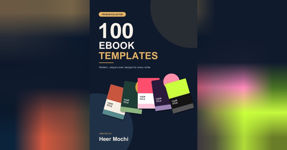 100 ebook template