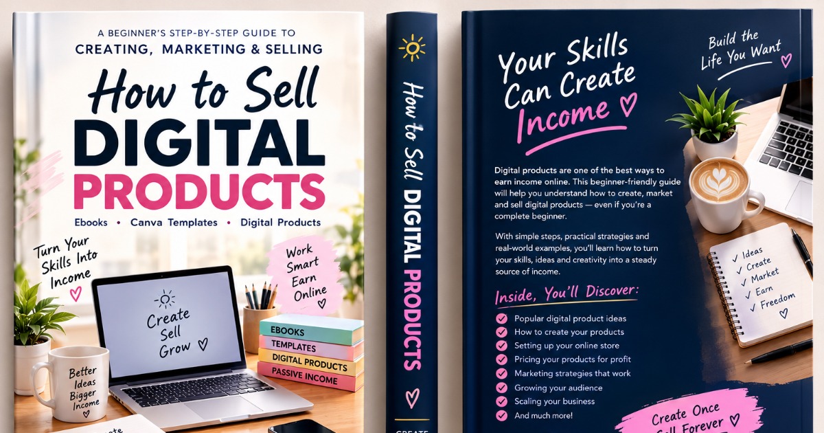 How  to sell Digital product | A beginner's step - by - step guide to creating, marketing $ selling ebook s |  Canva , templates and digital products.., image 2