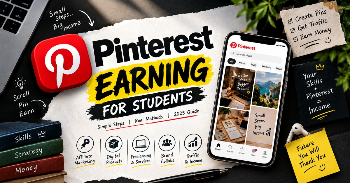 Ye ebook un logon ke liye hai jo Pinterest se online earning shuru karna chahte Isme step-by-step practical process bataya gaya hai. Learn, Grow & Earn., image 2