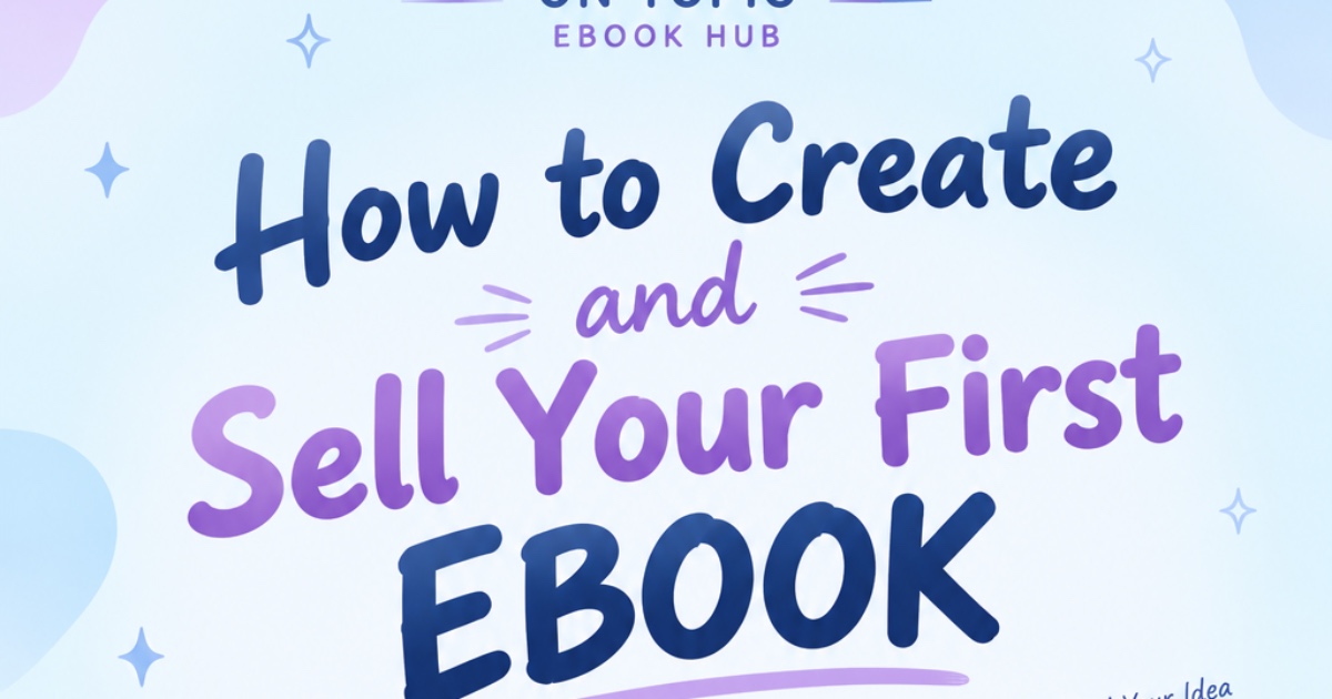 🩶 How to Create & Sell Your First ebook | Beginner’s Guide | |, image 2