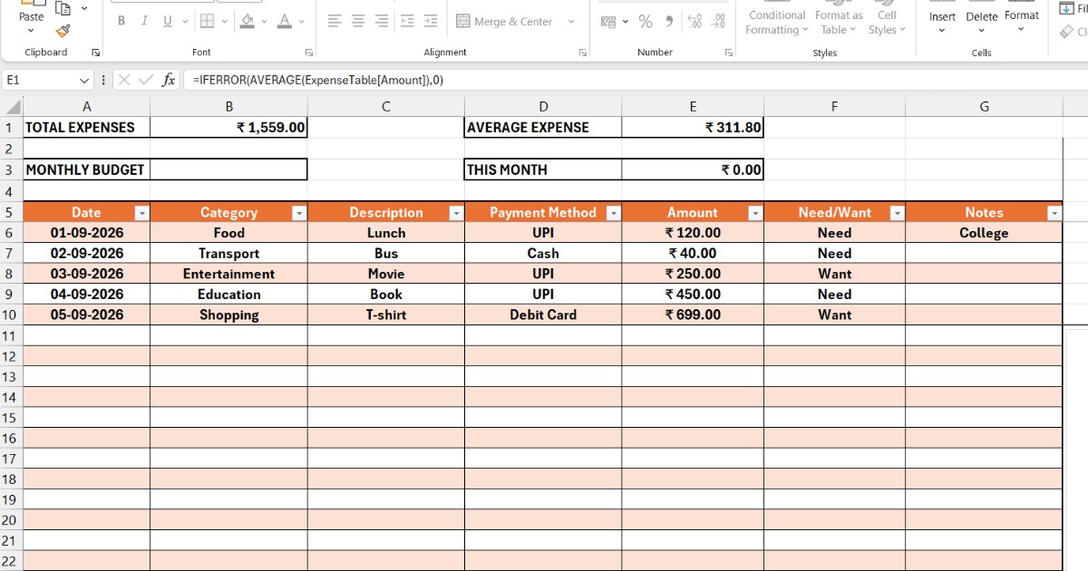 Student Money Manager, image 2