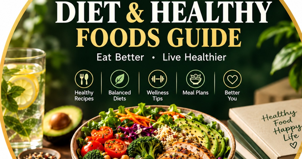 📘 The Ultimate Complete Diet & Healthy Foods Guide 🥗  Discover easy healthy recipes, balanced meal ideas, nutrition tips, and a 7-day meal plan.  ✅ Simple Recipes ✅ Healthy Food Ideas ✅ Budget-Friendly Meals ✅ Digital PDF eBook  💚 Eat Better. Live Heal, image 2