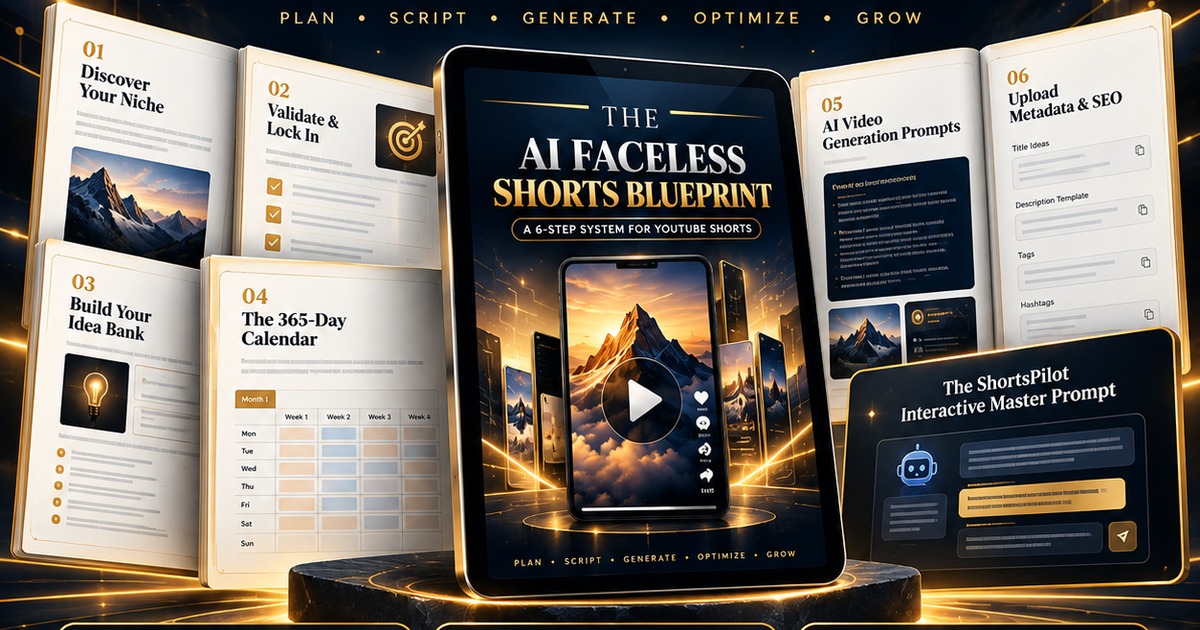 The AI Faceless Shorts Blueprint, image 3