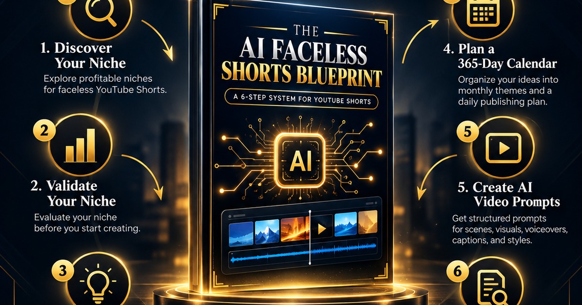 The AI Faceless Shorts Blueprint, image 2