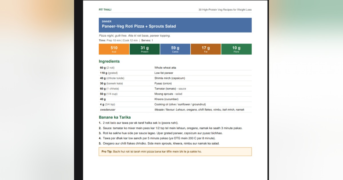 30 High-Protein Veg Recipes., image 2