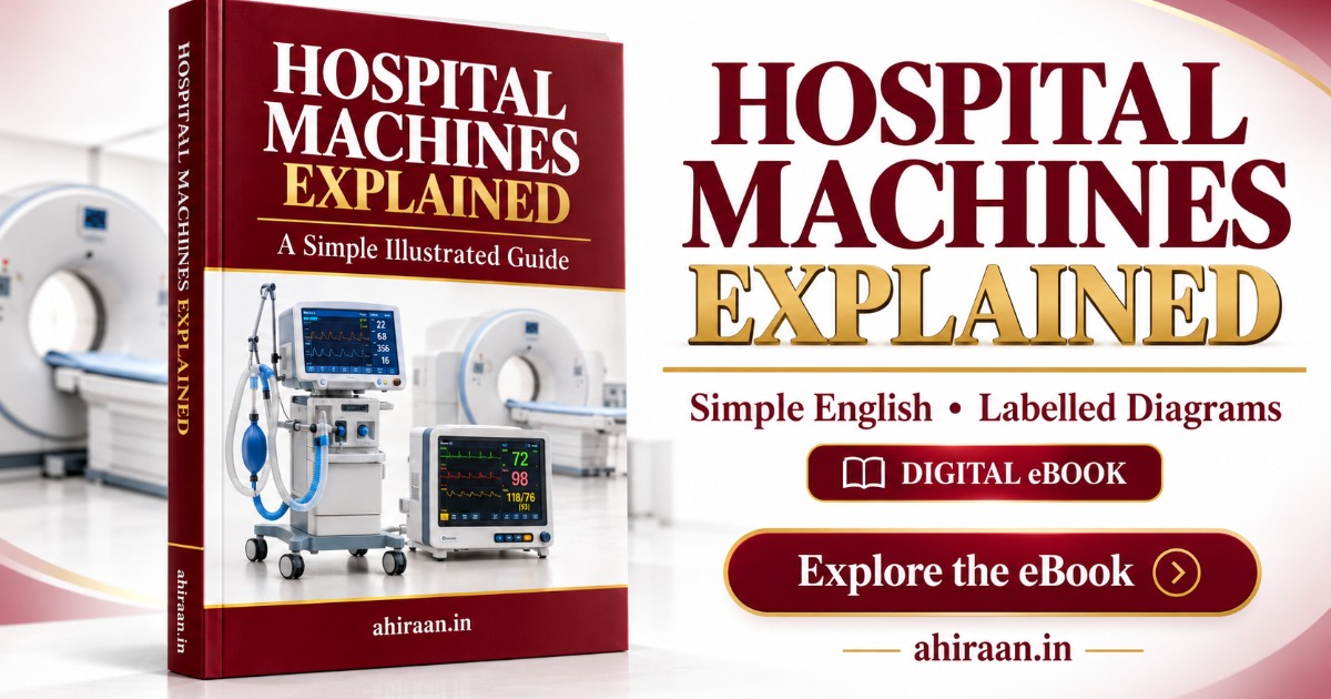 🏥 Hospital Machines Explained | How Medical Equipment Works ⚙️🔬 ahiraan.in