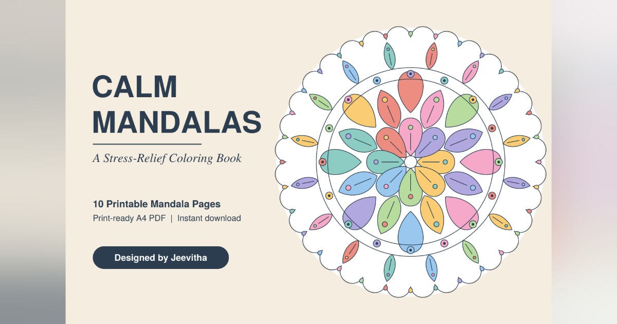 Calm Mandalas