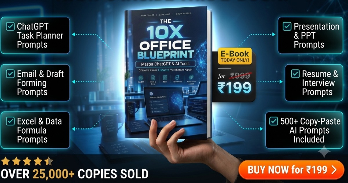 The 10X Office Blueprint | Master ChatGPT & AI Tools for Everyday Productivity