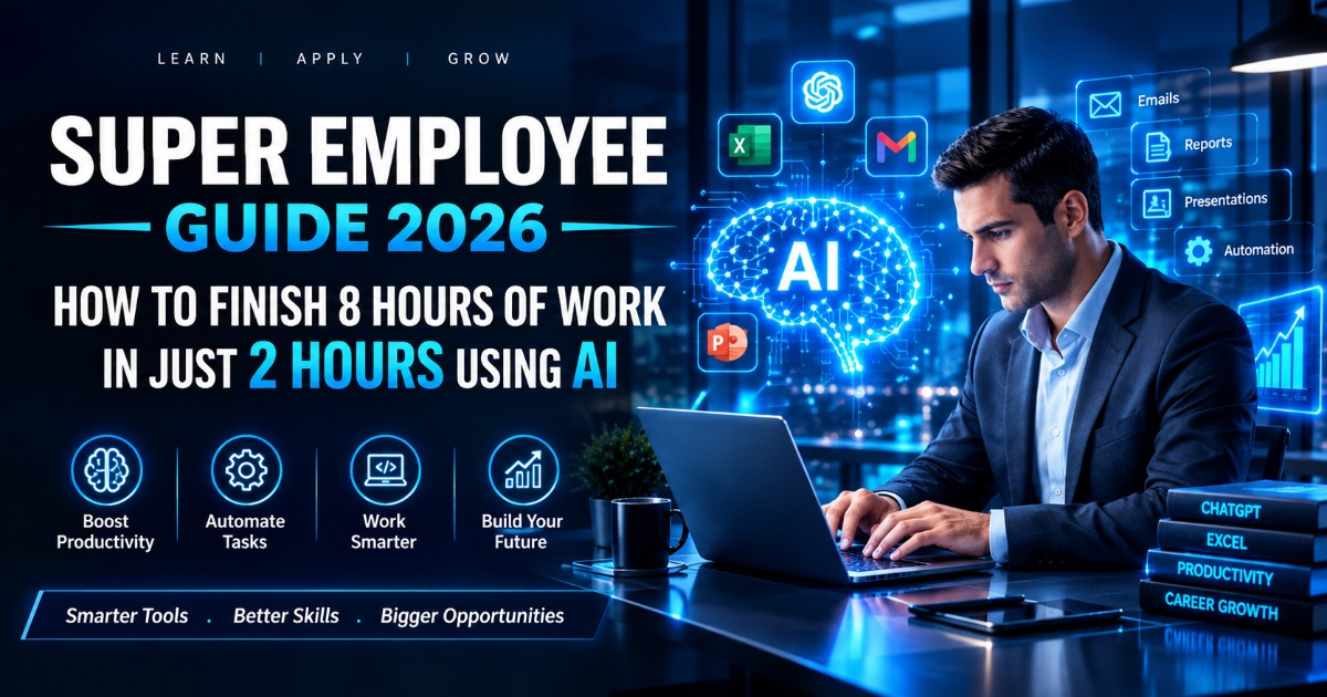 The 10X Office Blueprint | Master ChatGPT & AI Tools for Everyday Productivity