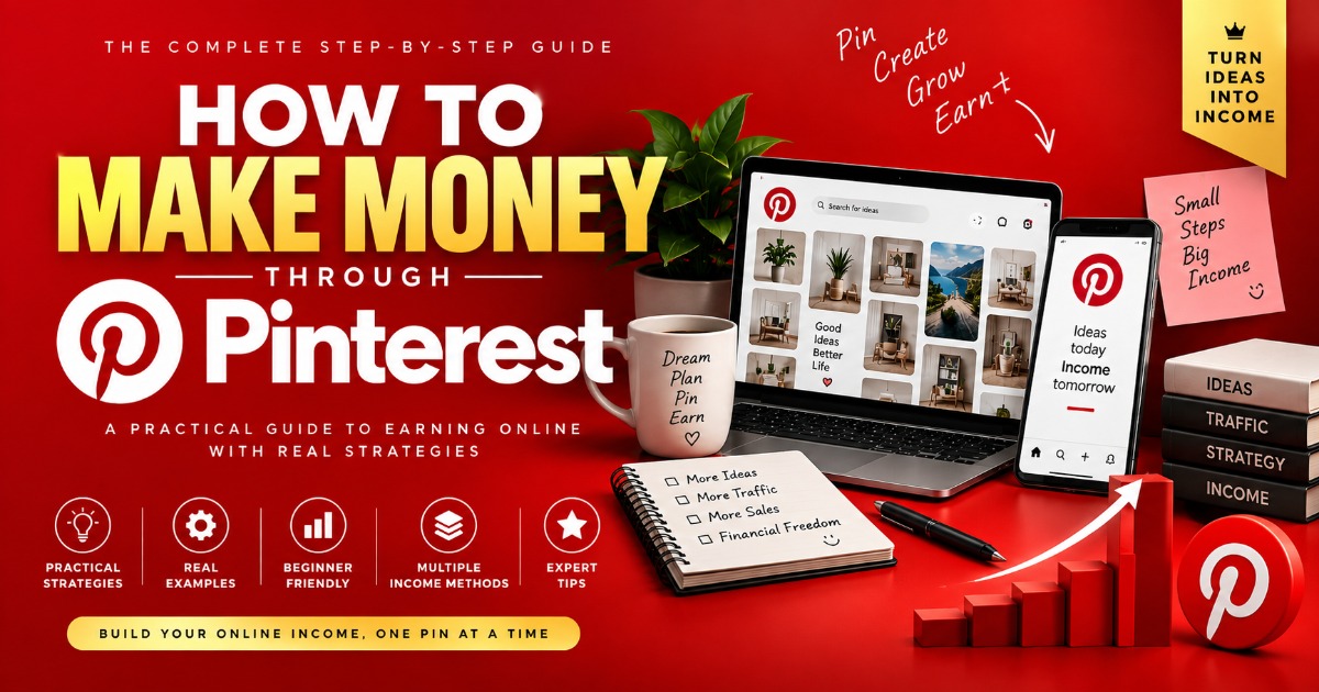 'How to make money through Pinterest'.