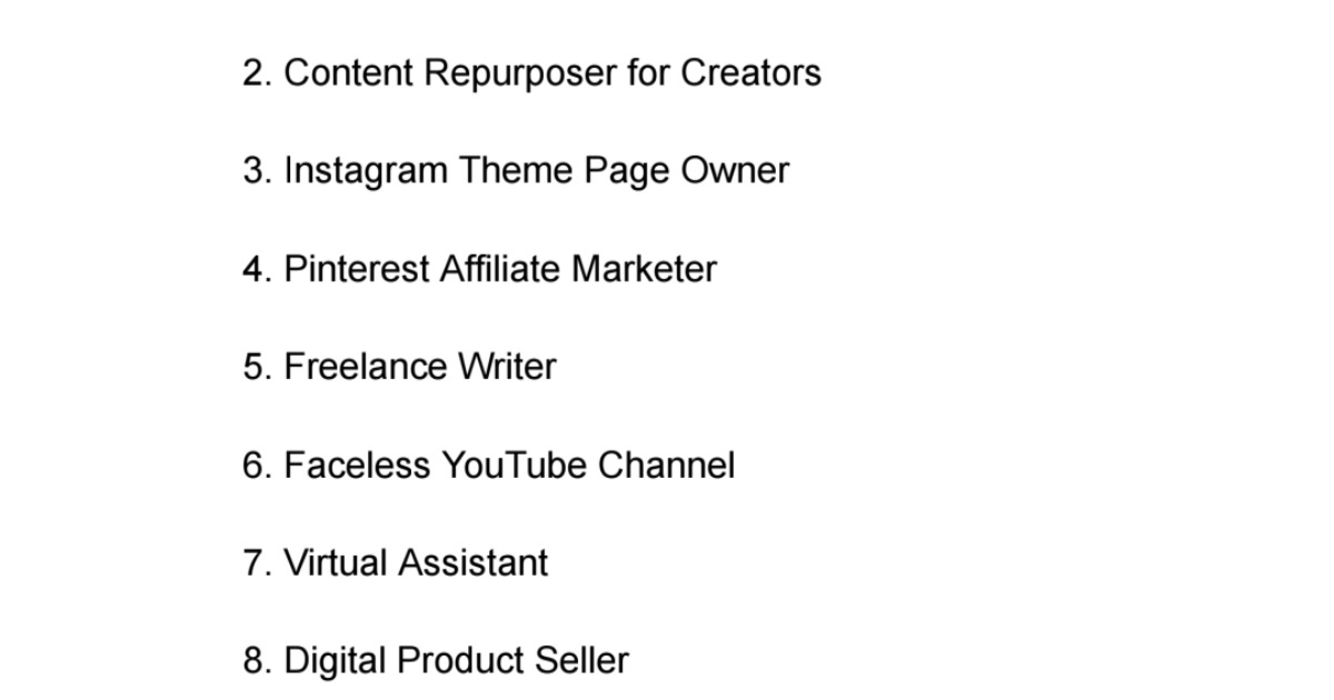 25 + Zero- investment business ideas, image 3