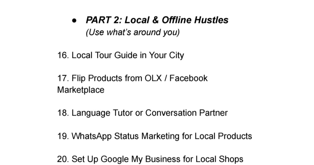 25 + Zero- investment business ideas, image 5