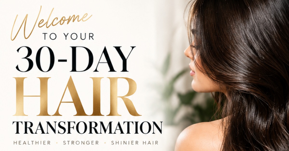 30 day's hair transformation guide — image 2