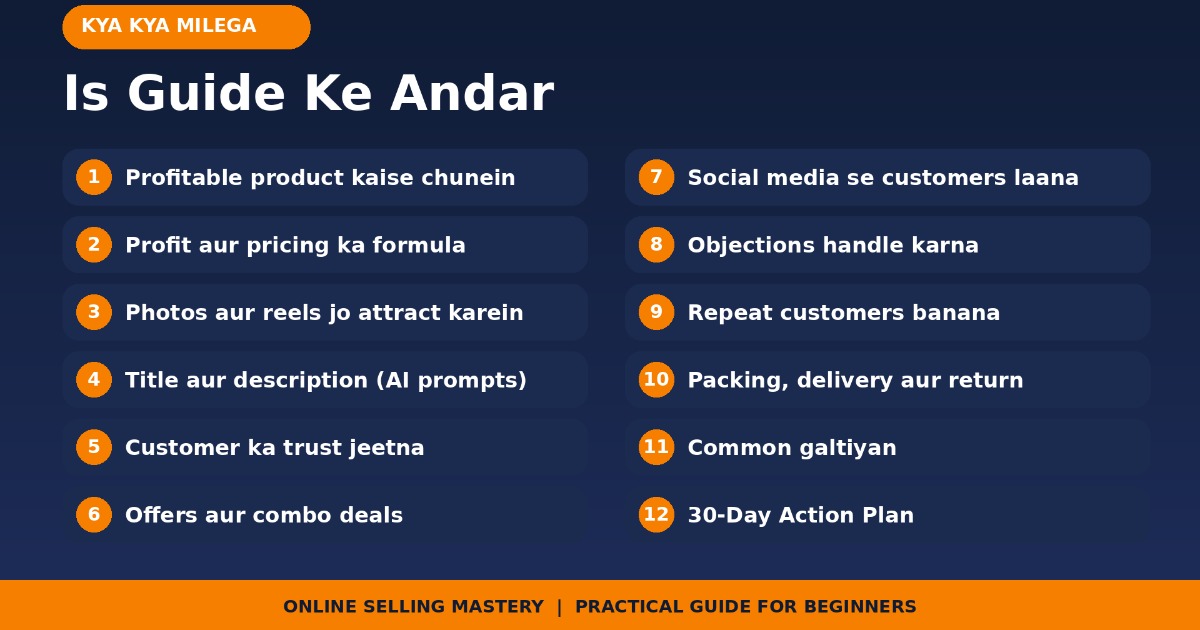 Online Selling Mastery: Profit Aur Sales Badhao Guide, image 2