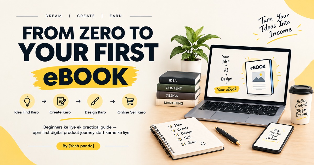 FROM ZERO TO YOUR FIRST eBOOK