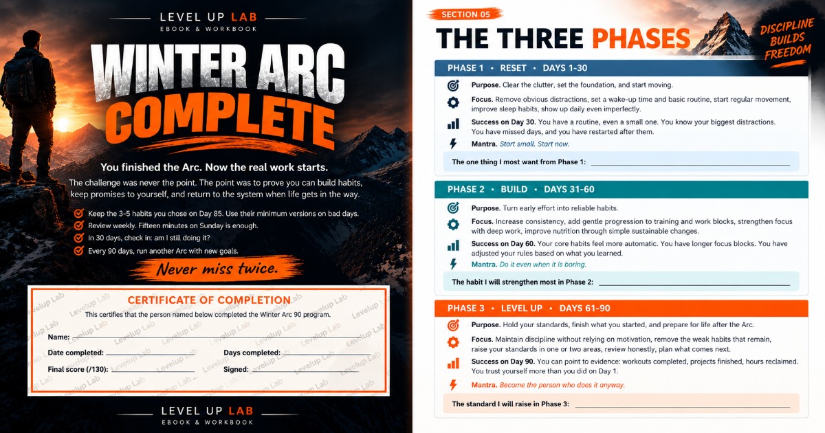Winter Arc 90: The 90-Day Transformation Ebook, image 3