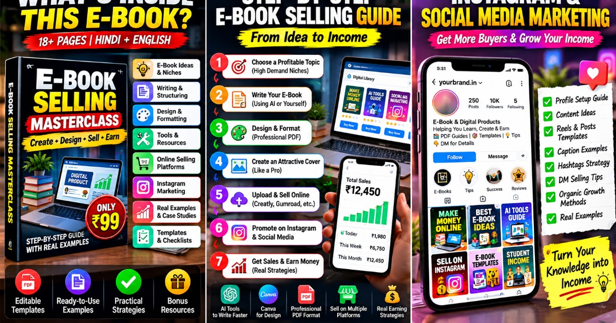 E-Book Selling Masterclass – Complete Video Course | Start Your Digital Business, image 2