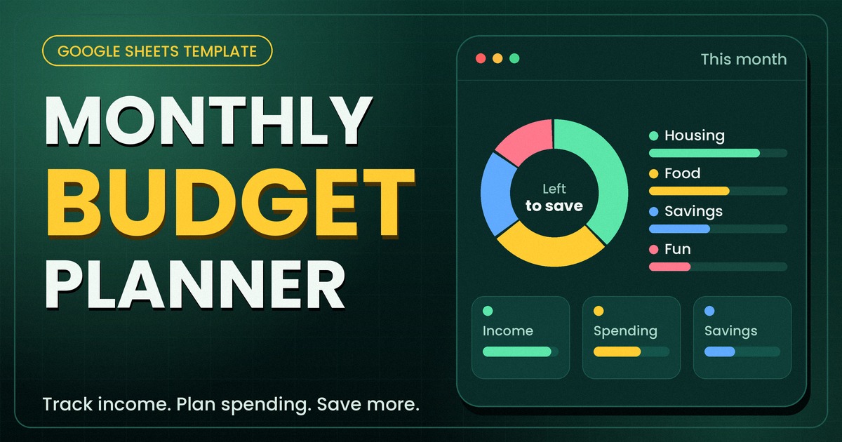 Monthly Budget Planner