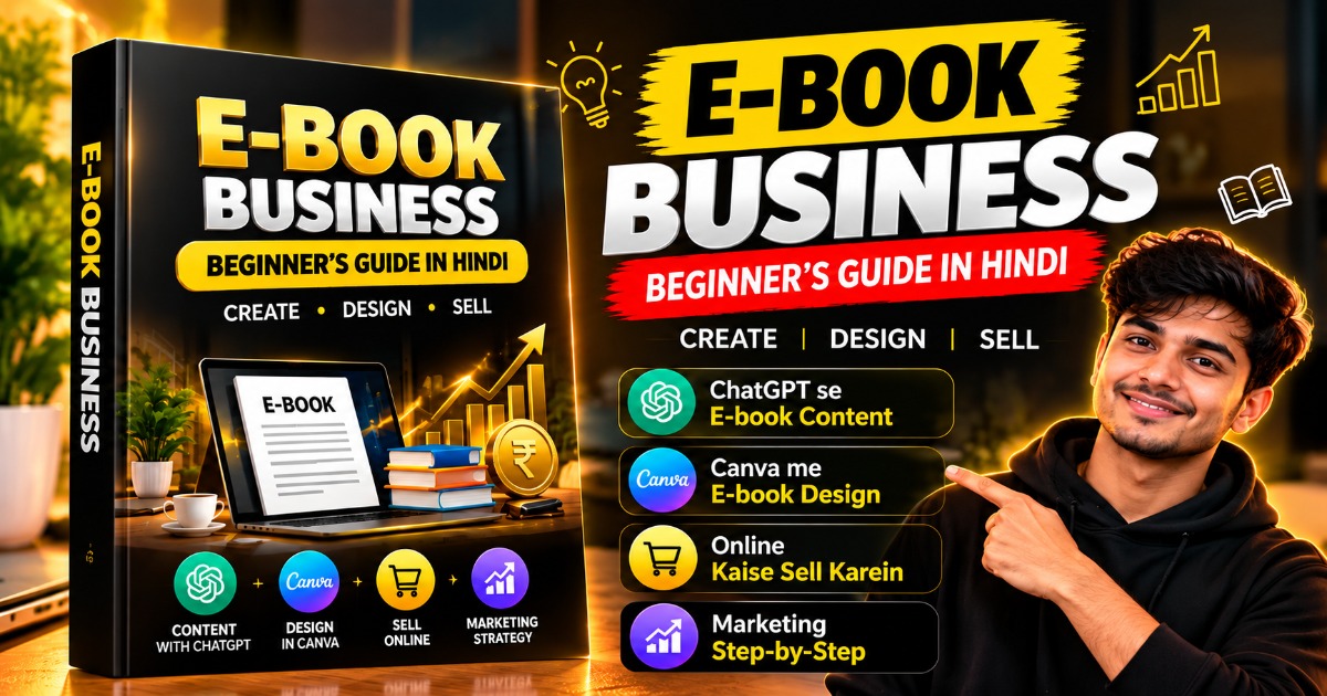 Ebook Se Earning – ईबुक से ऑनलाइन कमाई