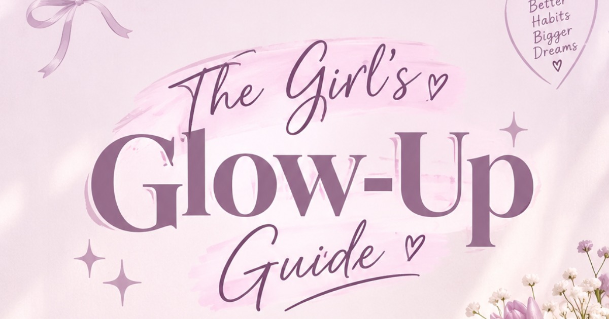 The Girl’s Glow-Up Guide 🎀 | Self-Care, Confidence & Healthy Habits