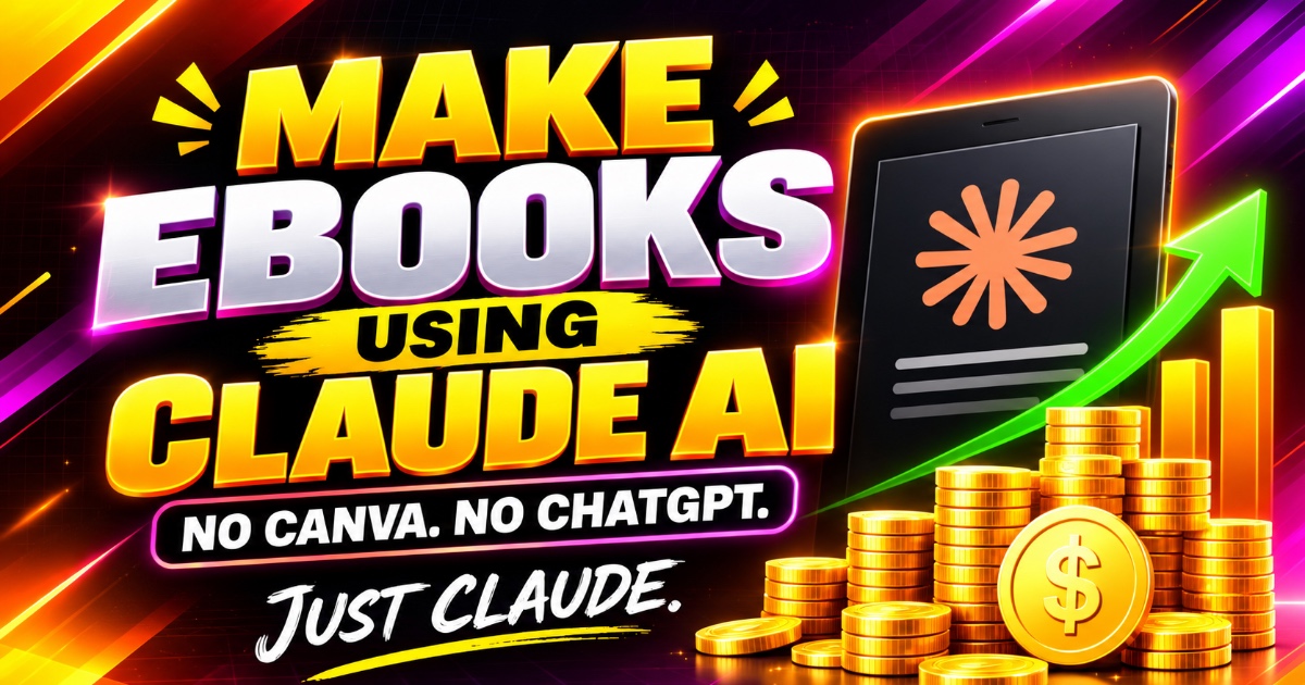 Make Ebooks using Claude