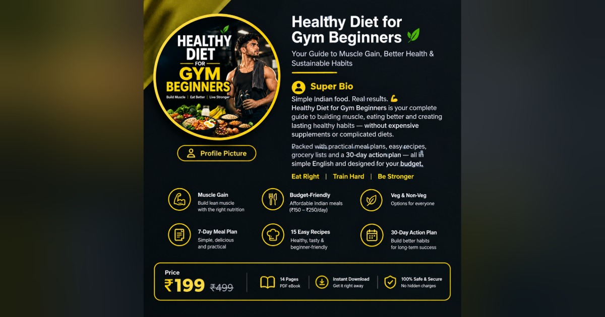 Healthy diet for Gym beginners, image 2