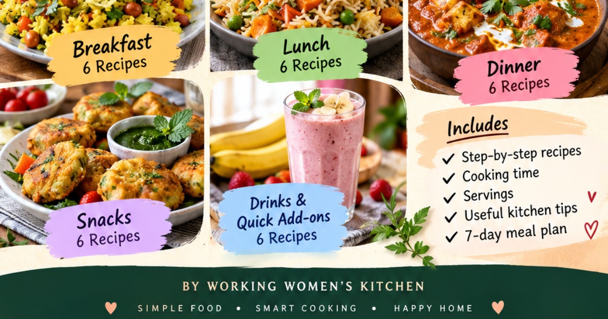 "Busy Women ke Liye Quick & Easy Indian Recipes" — image 2