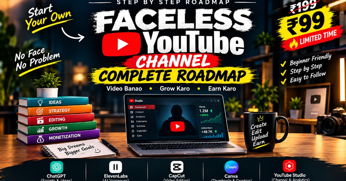 Faceless YouTube Channel – Complete Roadmap