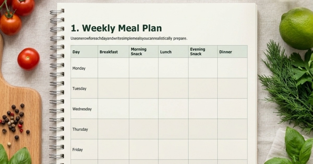 ULTIMATE WEEKLY MEAL PLANNER, image 2