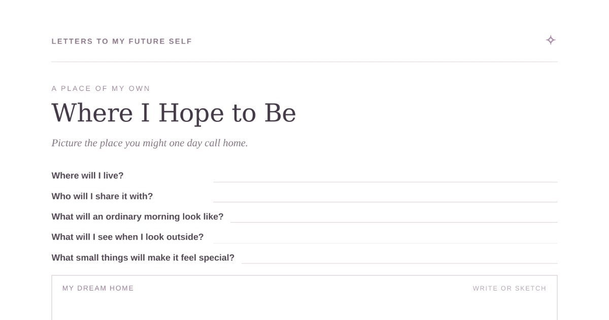 Letters to My Future Self — Guided Reflection Journal & Printable Ebook, image 3