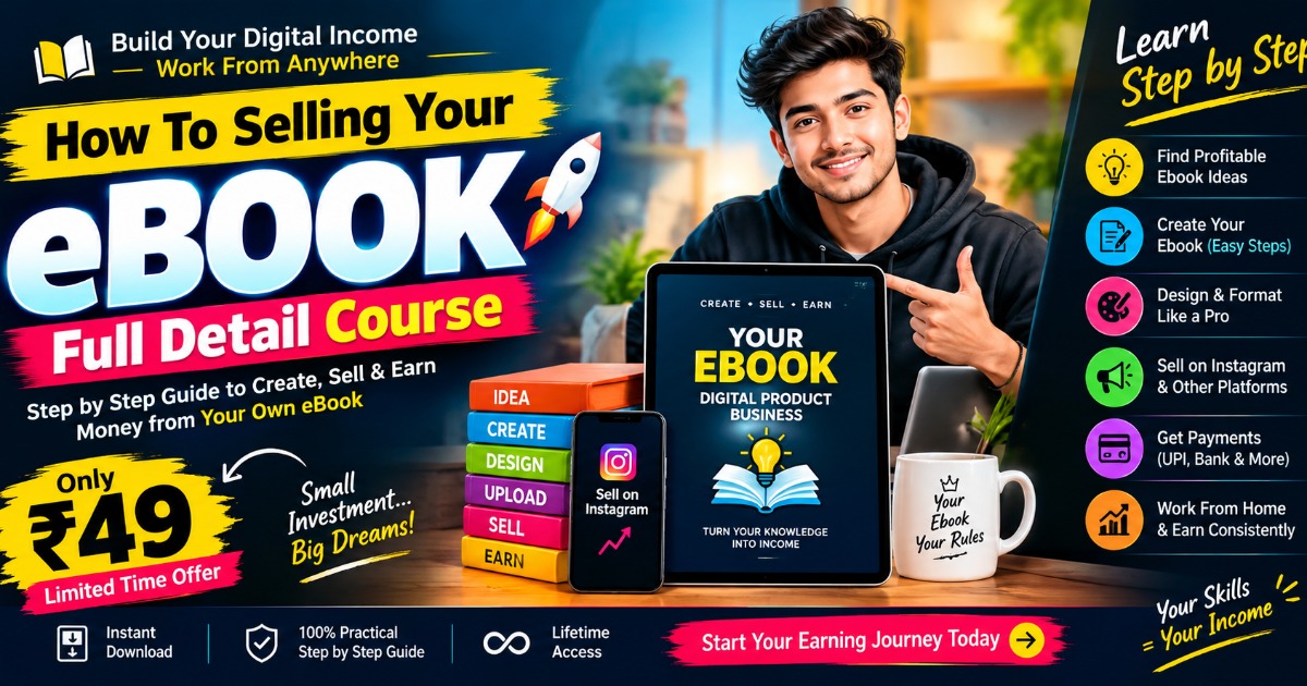 Start Selling your Ebook Business Course, image 2