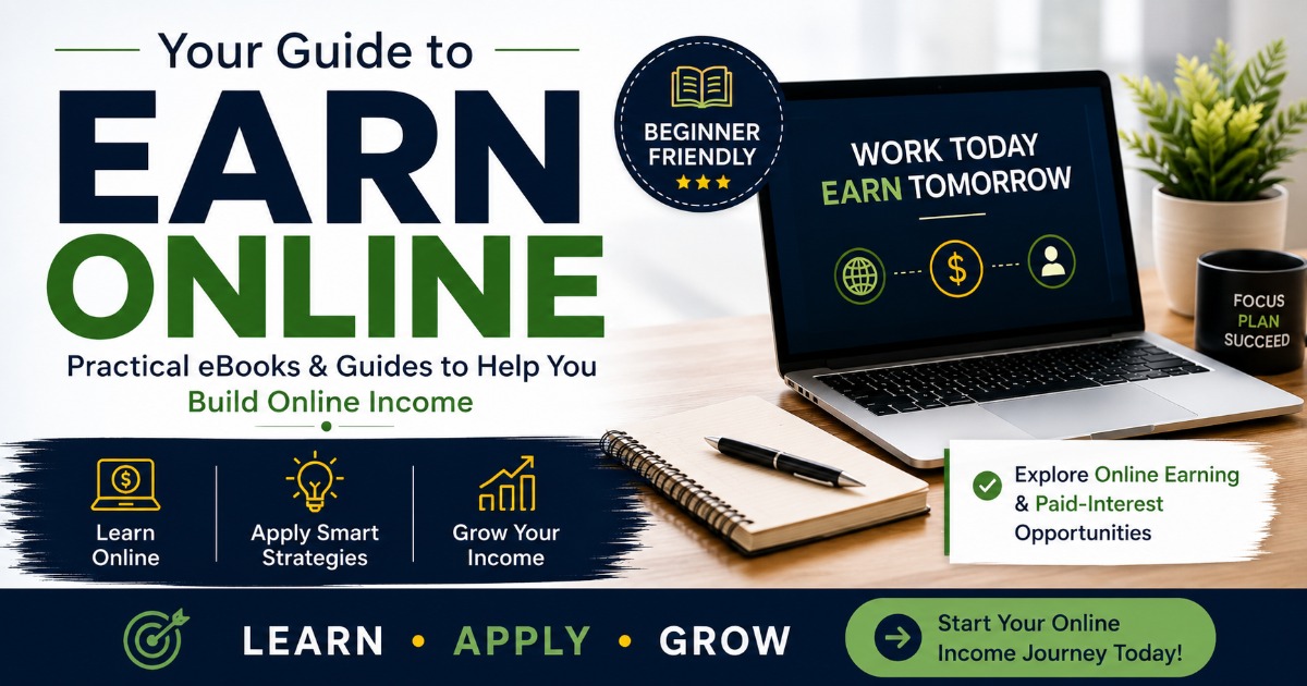 Earn Online: A Beginner’s Guide to Building Online Income